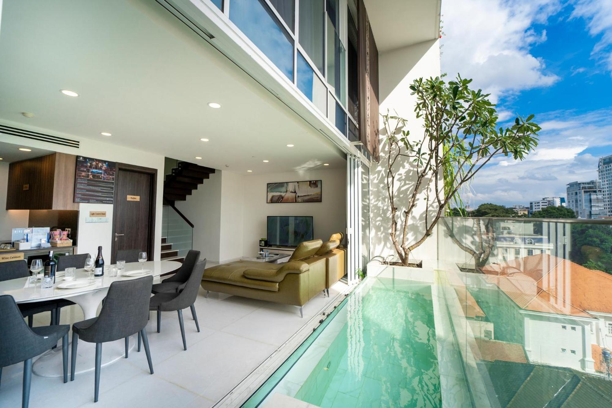 Villa mit 2 Schlafzimmern und privatem Pool